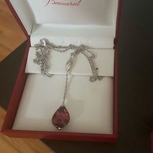 Baccarat FLEURS DE PSYDÉLIC necklace. Never worn
